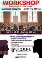 Kurz improvizace – 3 h smíchu a seberozvoje