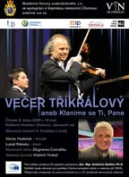 VEČER TŘÍKRÁLOVÝ aneb Klaníme se Ti, Pane / Benefiční večer