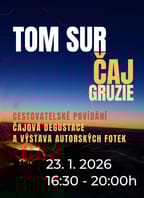 Tom Sur – Gruzie – degustace čajů a cestovatelské povídání