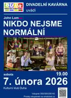 Divadelní kavárna: Nikdo nejsme normální