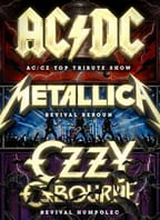 Večer legend 26 – Tributes  AC/DC – OZZY – METALLICA