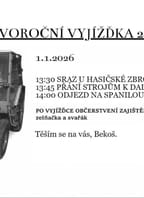 Novoroční vyjížďka v Šatově