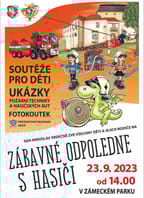 Zábavné odpoledne s hasiči