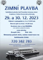 Zimní plavby na Vranovské přehradě