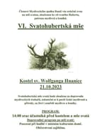 Svatohubertská mše v Hnanicích