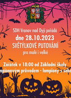 Světýlkové putování ve Vranově nad Dyjí
