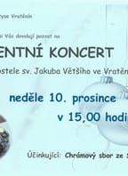 Adventní koncert ve Vratěníně
