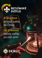 Příjezd Betlémského světla na Znojemsko