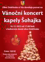 Vánoční koncert DH Šohajka