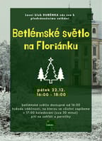 Betlémské světlo v kapli sv. Floriána