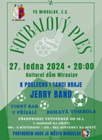 Fotbalový ples v Miroslavi