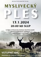 Myslivecký ples ve Slupi