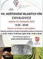 Koštování mladých vín – Podzimní otevřené sklepy ve Chvalovicích