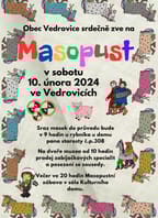 Masopust ve Vedrovicích