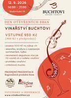 Den otevřených bran Vinařství Buchtovi