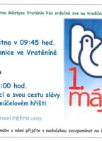 Retro oslavy 1. máje ve Vratěníně