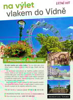 Letní výlet vlakem do Vídně