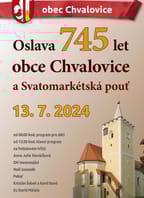 745 let Chvalovic + Svatomarkétská pouť