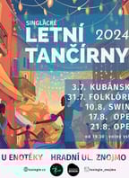 Letní tančírna v Hradní ulici