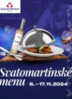 Svatomartinské menu v Hotelu SAVANNAH