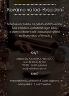 Kavárna na lodi s plavbou Poseidon