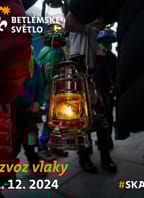 Příjezd Betlémského světla na Znojemsko