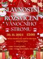 Hrušovanské Rozsvícení vánočního stromu