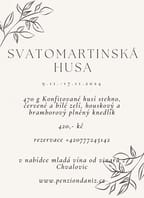 Svatomartinská husa v Daníži