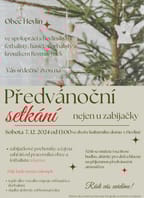 Předvánoční setkání v Hevlíně