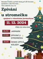 Vánoční jarmark a zpívání v Kravsku