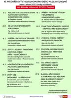 Přednáškový cyklus Jihomoravského muzea ve Znojmě