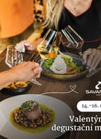 Valentýnské menu v Hotelu SAVANNAH