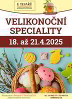 Velikonoční speciality a pobyt U Tesařů