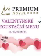 Valentýnské menu a pobyt v PREMIUM Hotelu Znojmo