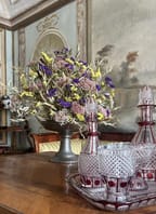 Květiny na zámku Uherčice