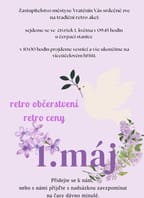 Retro oslavy 1. máje ve Vratěníně