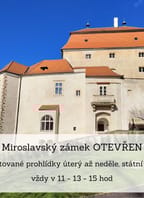 Zahájení sezóny na Miroslavském zámku