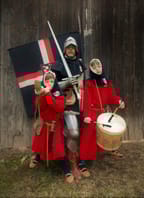 Šermíři Buhurt na hradě Bítov