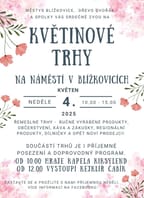 Květinové trhy v Blížkovicích