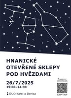 Hnanické Otevřené sklepy pod hvězdami