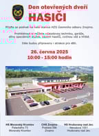 Den otevřených dveří HASIČI Hrušovany nad Jevišovkou
