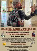 Vranovským zámkem jako v pohádce