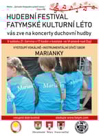 Fatymské kulturní léto 2025 – Marianky