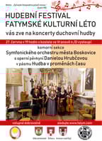 Fatymské kulturní léto 2025 – Hudba v proměnách času