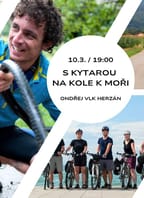 S kytarou na kole k moři