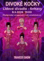 Travesti show Divoké kočky ve Svitavách