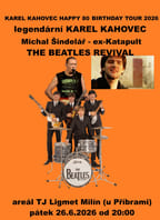 Legenda Karel Kahovec „80“ + Beatles Revival+Michal Šindelář