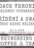 Networking Coffee & Tea-o třídění a darování s H.Továrkovou