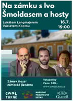 Na zámku s Ivo Šmoldasem a hosty