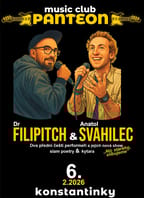 Anatol Svahilec & Dr. Filipitch aneb slam poetry vs. kytara